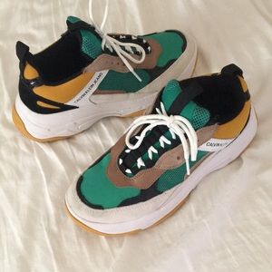 Calvin’s Klein Green Jeans Maya Trainer